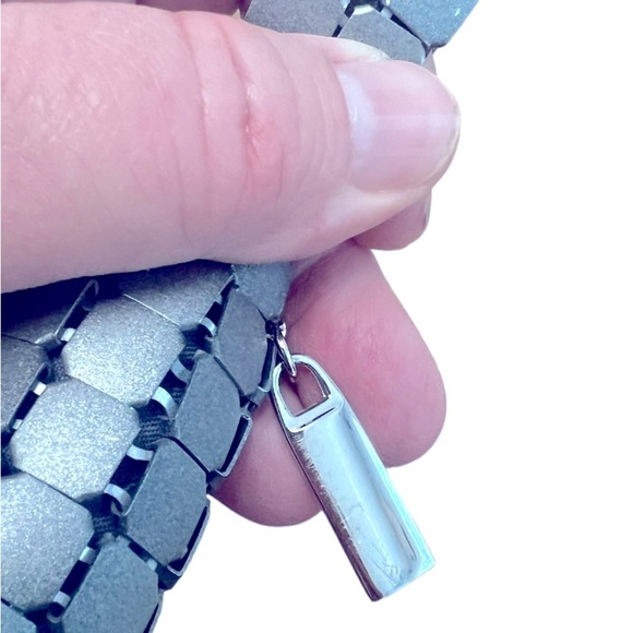 80s metal vintage cross bag purse - Picture 4 of 10